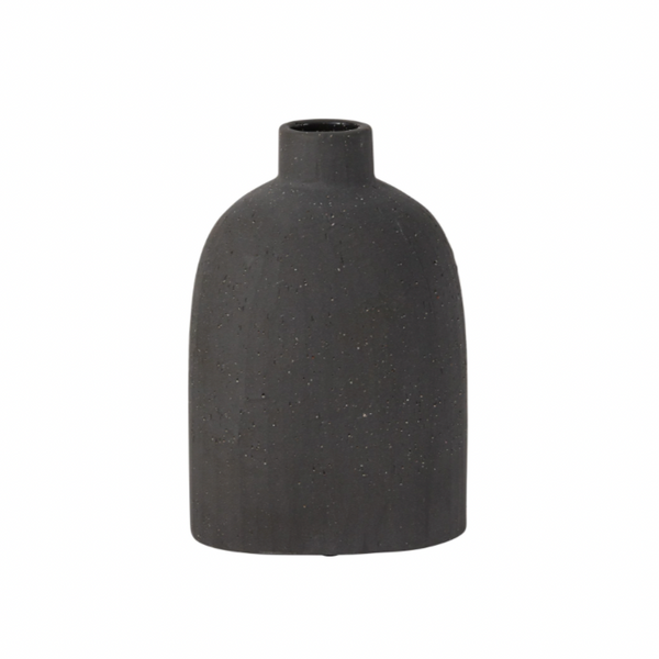 Karis Black Bud Vase 4"