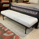Lincoln 72" Bench (One of a Kind- Hemp Rug)