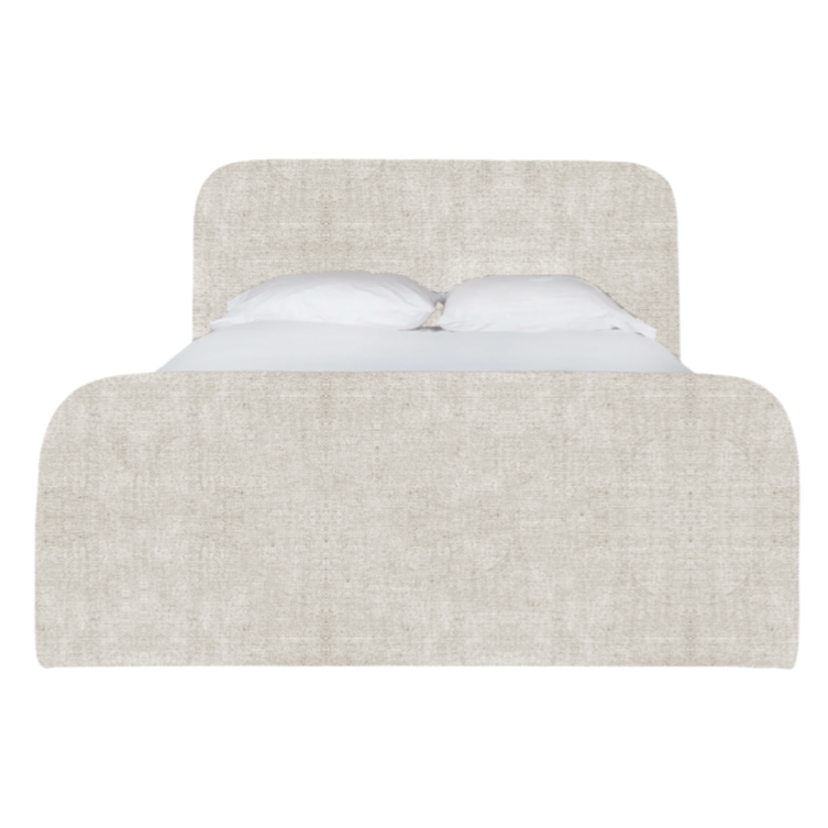 Pebble Queen Tall Bed, Avery Oatmeal