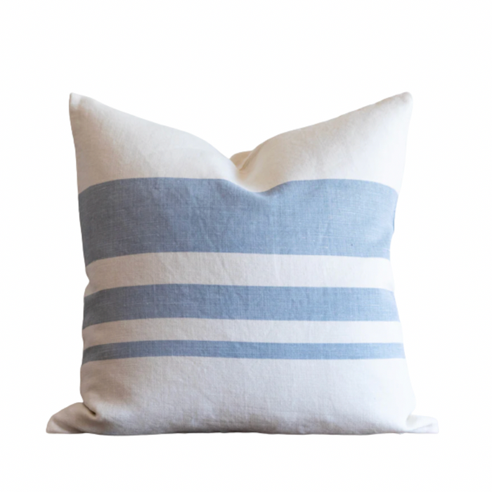 Sunset Stripe - Ocean, 22" x 22"