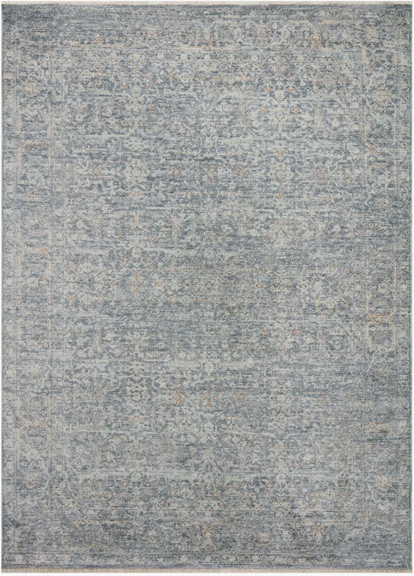 Blake- 03 AR Denim / Taupe, Angela Rose x Loloi