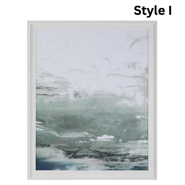 Emerald Daze Framed Print, 2 Styles, 44"W X 54"H
