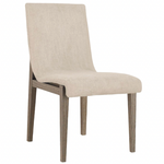 Cavallini Dining Chair, Driftwood Finish w/Performance Fabric