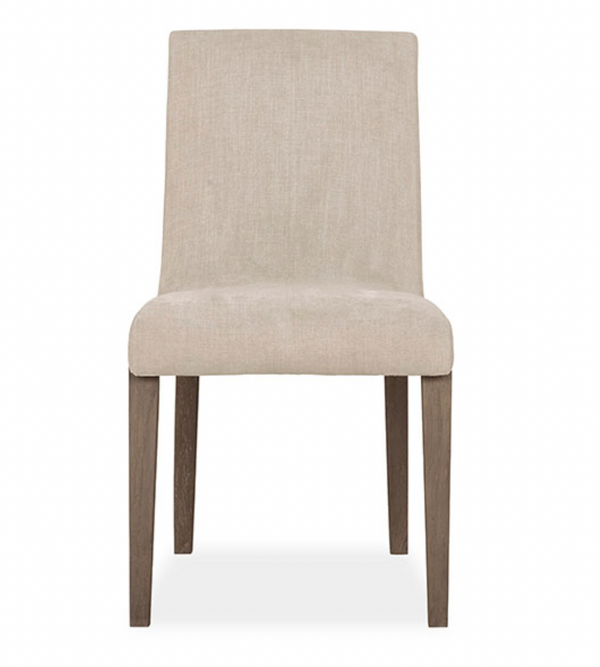 Cavallini Dining Chair, Driftwood Finish w/Performance Fabric