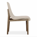 Cavallini Dining Chair, Driftwood Finish w/Performance Fabric