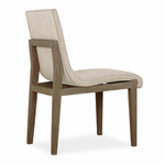 Cavallini Dining Chair, Driftwood Finish w/Performance Fabric