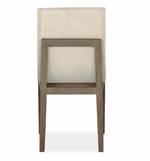 Cavallini Dining Chair, Driftwood Finish w/Performance Fabric