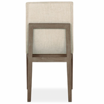 Cavallini Dining Chair, Driftwood Finish w/Performance Fabric