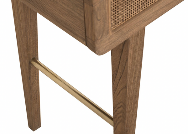 Eaton Desk in Praline Finish, 62"W x 18"D