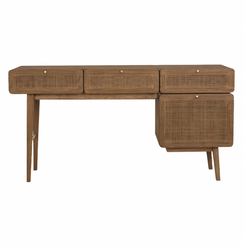 Eaton Desk in Praline Finish