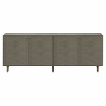 Ramon 4-Door Cabinet, 84"L x 20"W x 32"H