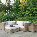 Sag Harbor Sectional, Oyster/Canvas,  112.5" x 75"