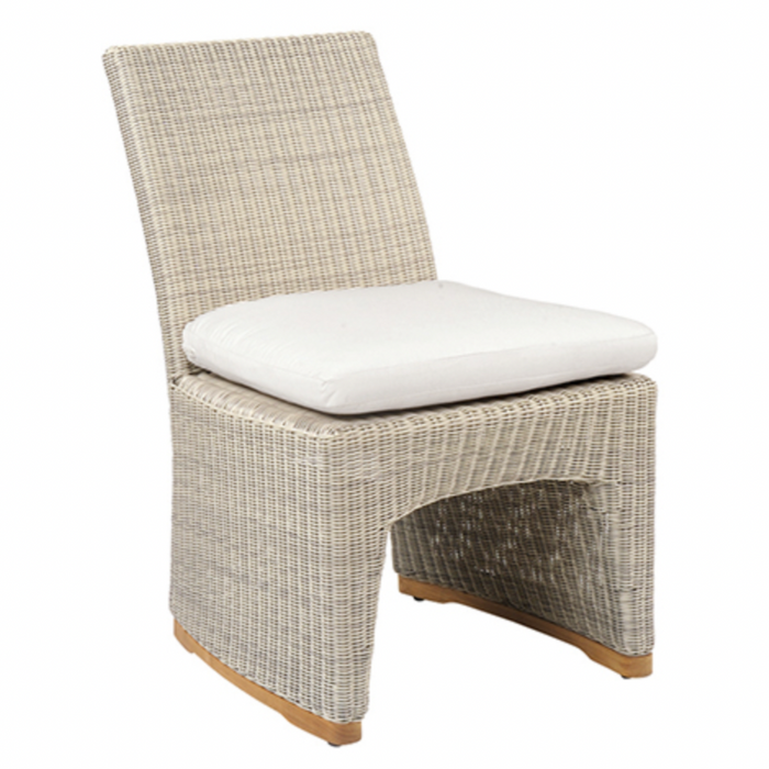 Westport Dining Side Chair, Sea Salt/Canvas
