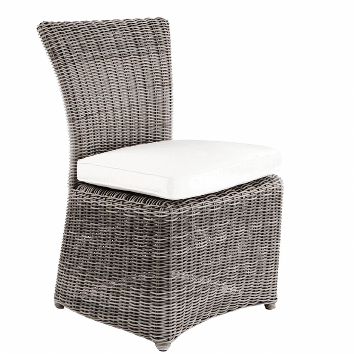 Sag Harbor Side Chair, Oyster/Canvas