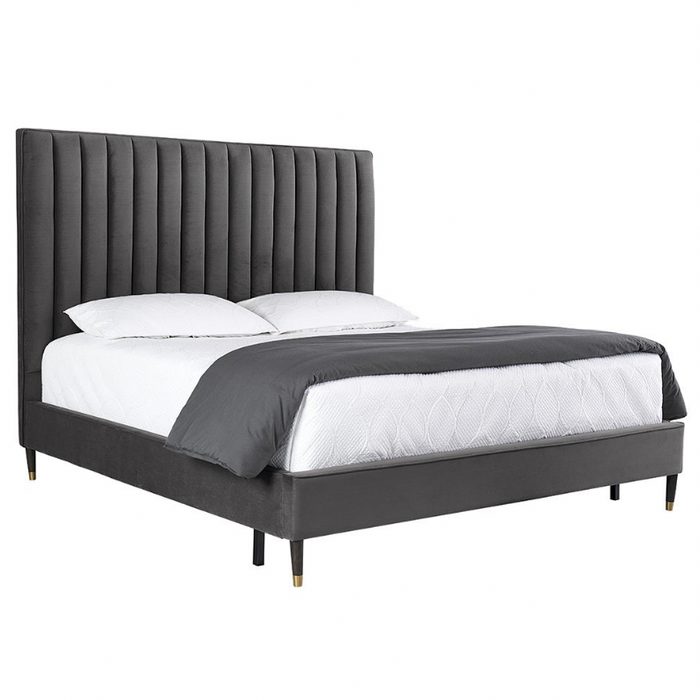 Yosi Bed- Antonio Charcoal, King & Queen