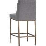 Leighland Counter Stool, Dark Grey