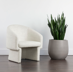 Lauryn Lounge Chair - Merino Pearl