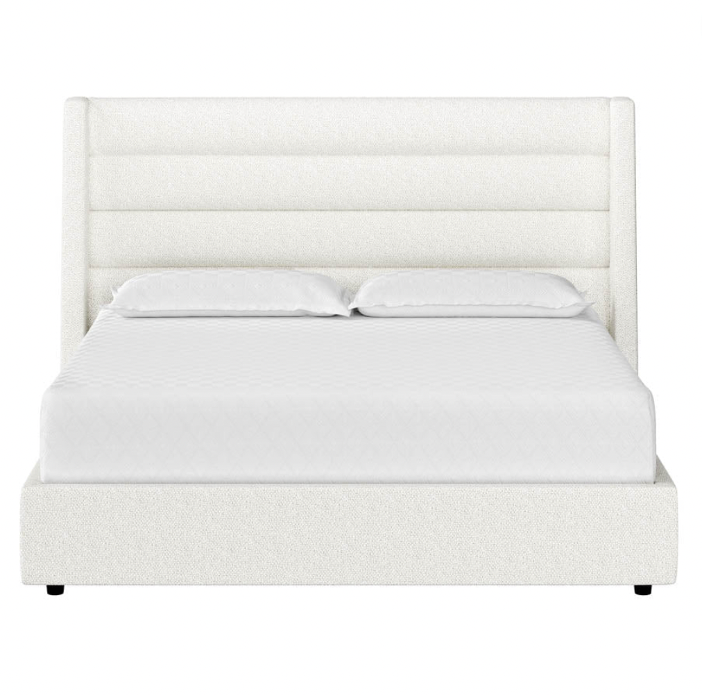 Emmit Bed- Merino Pearl, King & Queen