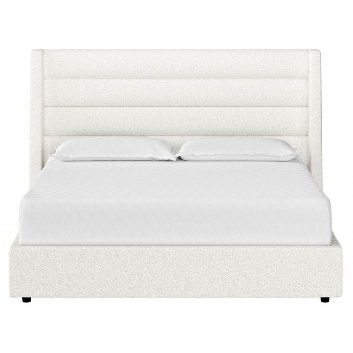 Emmit Bed- Merino Pearl, King & Queen