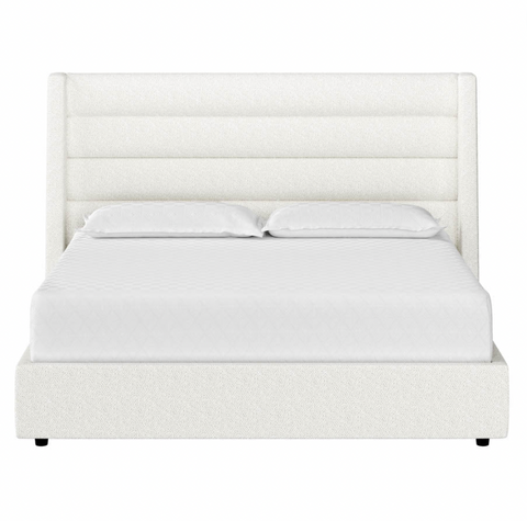Emmit Bed- Merino Pearl, King & Queen