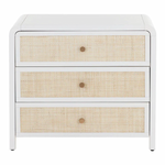 Tierra Nightstand, Antique White, 30"W