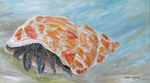 Hermit Crab, 42.25"W x 23.75"H