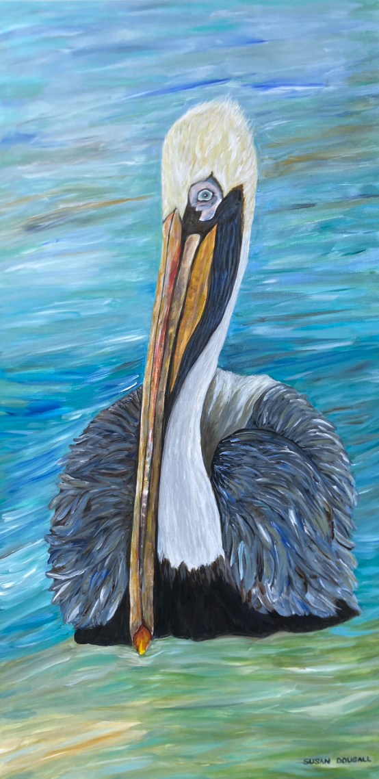 King Pelican, 24"W x 48"H