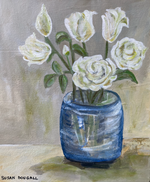 6 Flowers, 14.5"W x 17.5"H