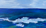 Seascape 2, 17.5"W x 10.5"H