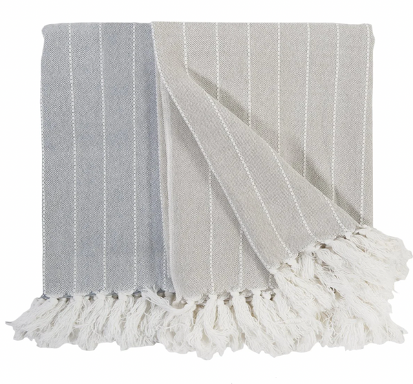 Henley Throw, Oat