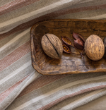 Montecito Oversized Throw, Terra Cotta/ Natural