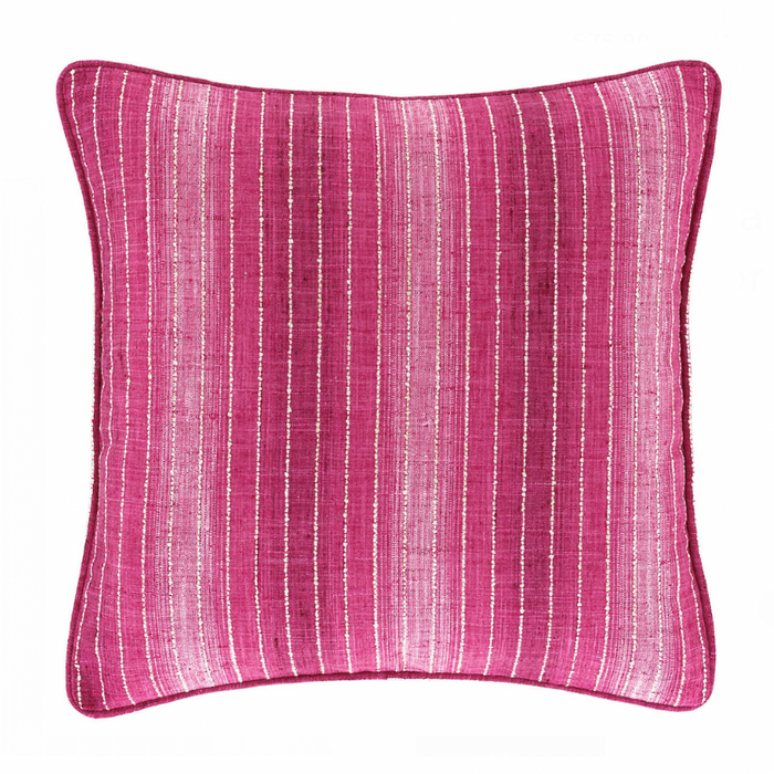 Phoenix Indoor / Outdoor Decorative Pillow - Fuchsia, 20" x 20"