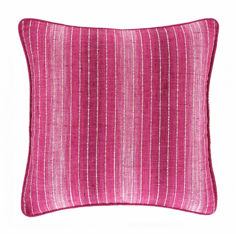 Phoenix Indoor / Outdoor Decorative Pillow - Fuchsia, 20" x 20"