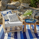 Spot On Indoor/Outdoor Pillow- Shale, 16" x 20" (Lumbar)