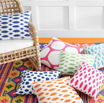 Spot On Indoor/Outdoor Pillow- Cobalt, 16" x 20" (Lumbar)