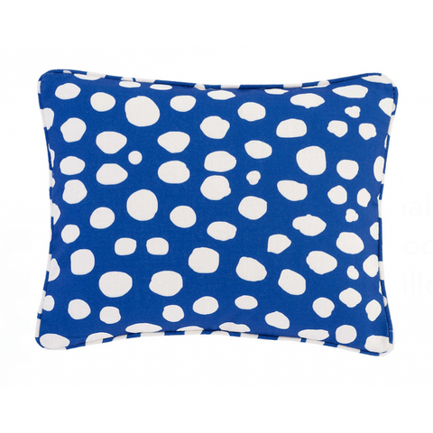 Spot On Indoor/Outdoor Pillow- Cobalt, 16" x 20" (Lumbar)
