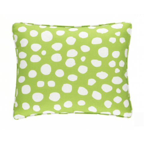 Spot On Indoor/Outdoor Pillow- Sprout Green, 16" x 20" (Lumbar)