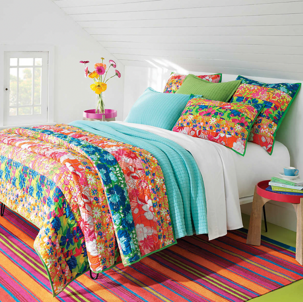 Boyfriend Matelasse Collection, Soft Turquoise