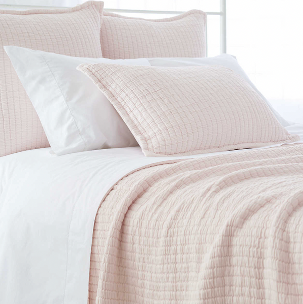 Boyfriend Matelasse Collection, Slipper Pink