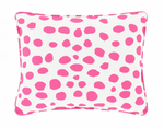 Spot On Indoor/Outdoor Pillow- Fuchsia, 16" x 20" (Lumbar)