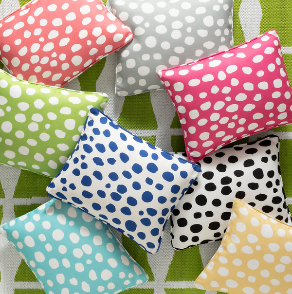 Spot On Indoor/Outdoor Pillow- Fuchsia, 16" x 20" (Lumbar)