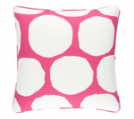 On The Spot Indoor/Outdoor Pillow- Fuchsia, 22" x 22"