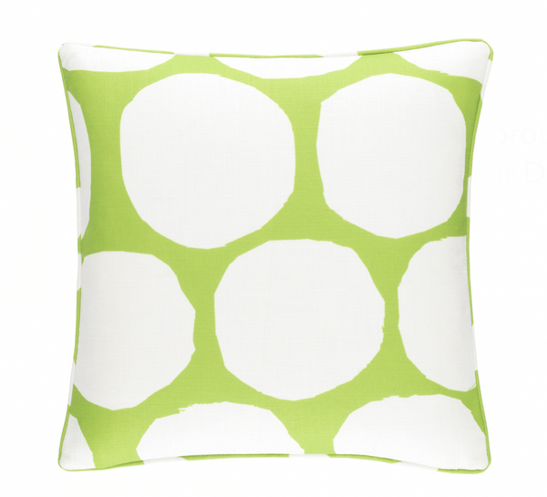On The Spot Indoor/Outdoor Pillow- Sprout Green, 22" x 22"