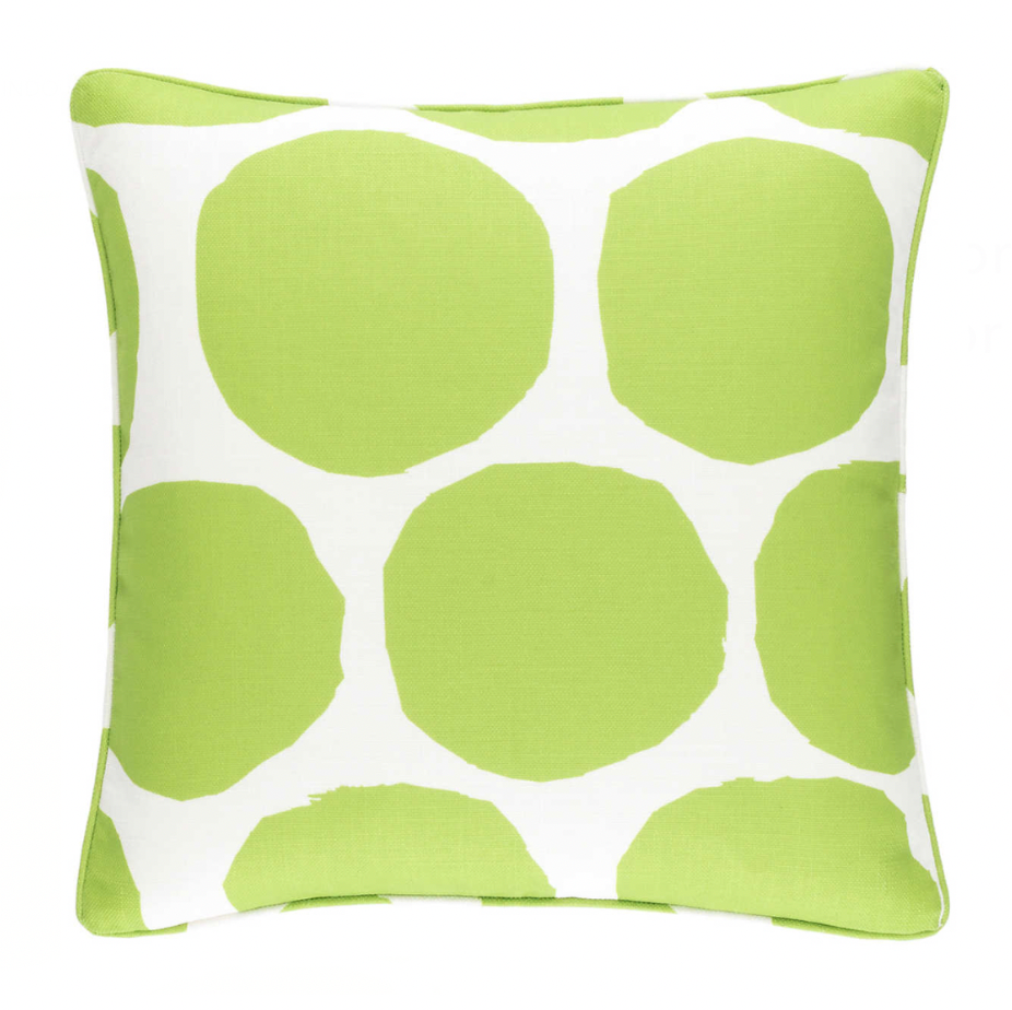 On The Spot Indoor/Outdoor Pillow- Sprout Green, 22" x 22"