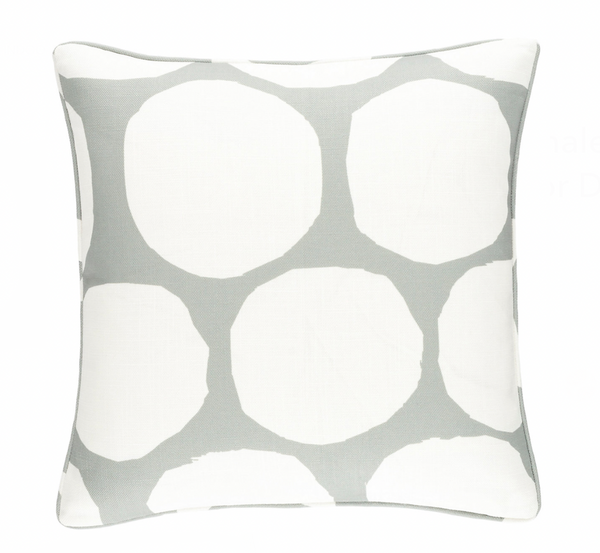 On The Spot Indoor/Outdoor Pillow- Shale, 22" x 22"