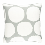 On The Spot Indoor/Outdoor Pillow- Shale, 22" x 22"