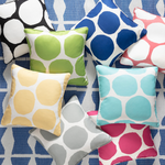 On The Spot Indoor/Outdoor Pillow- Shale, 22" x 22"