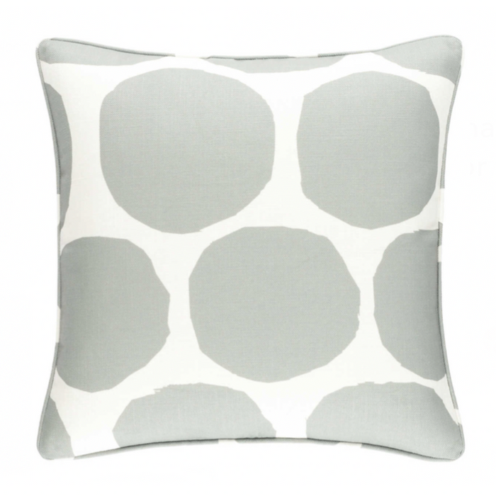 On The Spot Indoor/Outdoor Pillow- Shale, 22" x 22"