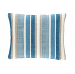 Always Greener Indoor/Outdoor Pillow- Navy/French Blue, 16" x 20" (Lumbar)