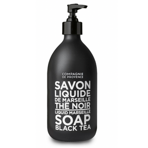 Liquid Marseille Soap, 16.9 fl.oz.- Black Tea